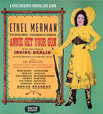Playbill of Annie Get Your Gun starring Ethel Merman